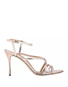 Сандалии Sergio Rossi, платина