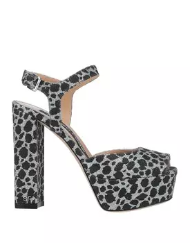 Сандалии Sergio Rossi, серебро