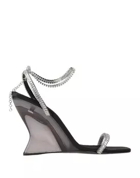 Сандалии Sergio Rossi, серебро