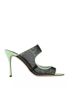 Сандалии Sergio Rossi, светло-зеленый