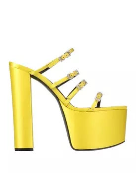 Сандалии Sergio Rossi, желтый