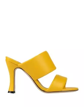 Сандалии Sergio Rossi, желтый
