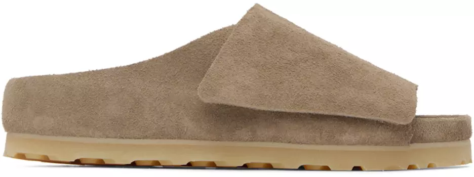 Сандалии серо-коричневого цвета Birkenstock Edition 'Los Feliz' Fear of God