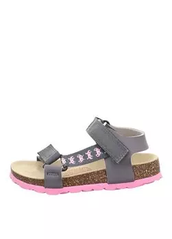 Сандалии серые для девочек BIOS 1-000116-2010-1 Superfit, серый