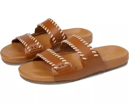 Сандалии Seychelles Catch A Wave, цвет Tan/Blush Two-Tone Leather