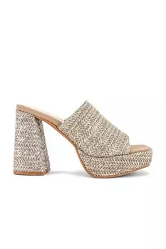 Сандалии Seychelles We Found Love, цвет Taupe Raffia