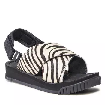 Сандалии Shaka FiestaCowhair, черно-белый