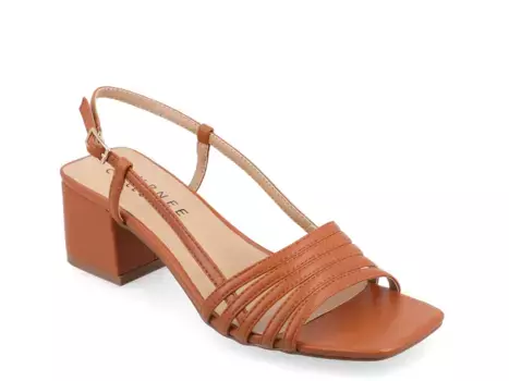 Сандалии Shayana Sandal Journee Collection, цвет cognac