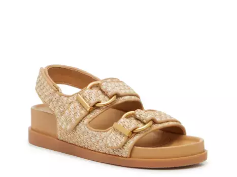 Сандалии Shelli Wedge Sandal Dolce Vita, цвет sand_whitewovenraffia