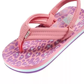 Сандалии-шлепанцы для девочек REEF Little Ahi для малышей и маленьких детей REEF