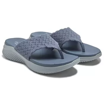 Сандалии-шлепанцы Ultra flex 3.0 rhythm waves Skechers, slate blue