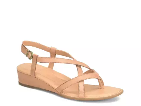 Сандалии Sibyl Wedge Sandal Born, бежевый