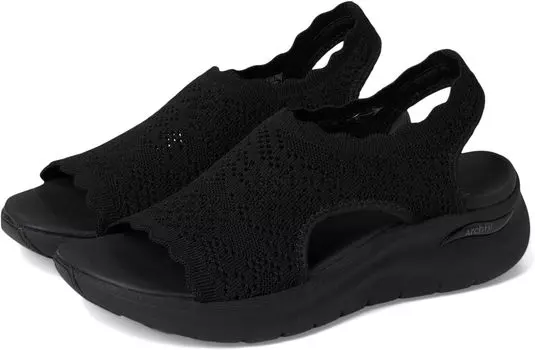 Сандалии SKECHERS Arch Fit 2.0 - Flawless Choice, цвет Black/Black