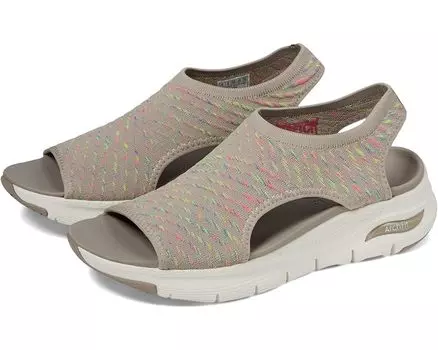 Сандалии SKECHERS Arch Fit - Catchy Wave, цвет Taupe Multi