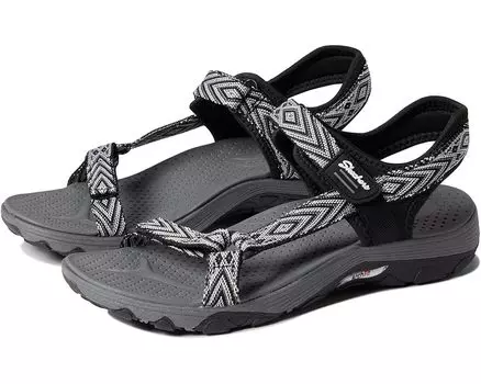 Сандалии SKECHERS Arch Fit Reggae - Grounded, черный/белый