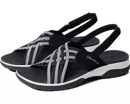 Сандалии SKECHERS Arch Fit Reggae Sport - Hometown, цвет Black/White