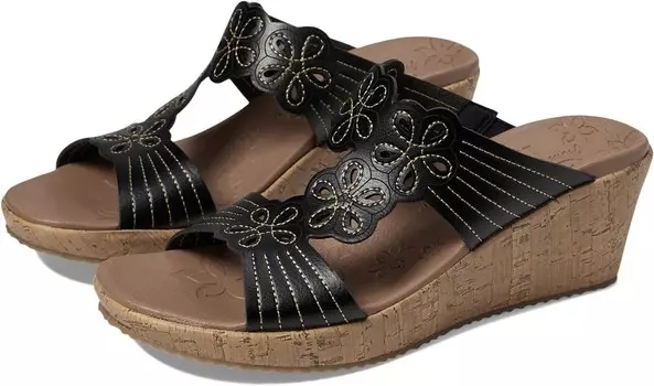 Сандалии SKECHERS Beverlee - Garden Picnic, черный