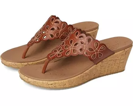 Сандалии SKECHERS Beverlee - Summer Spirit, цвет Luggage