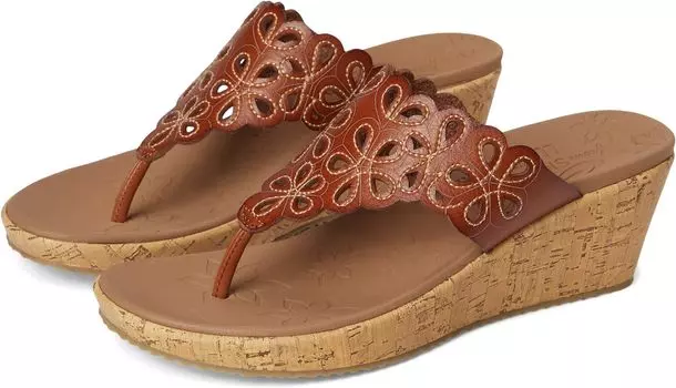 Сандалии SKECHERS Beverlee - Summer Spirit, цвет Luggage