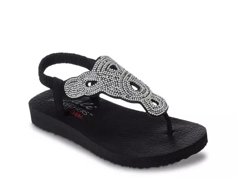 Сандалии Skechers Cali Meditation Pearl Perfection, черный