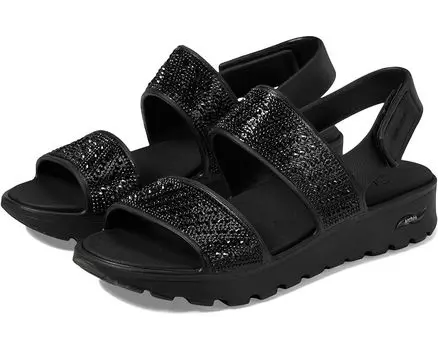 Сандалии SKECHERS Foamies Arch Fit Footsteps with Rhinestone, черный