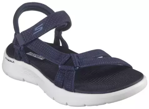 Сандалии Skechers "GO WALK FLEX SANDAL-SUBLIME-X", летняя обувь, сандалии, обувь на липучке, со стелькой Goga Mat, цвет морской волны