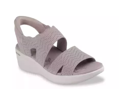 Сандалии Skechers Hands Free Slip-Ins Pier-Lite, серо-коричневый