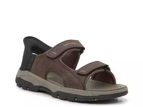 Сандалии Skechers Hands Free Slip-Ins Tresmen Reece, шоколадно-коричневый