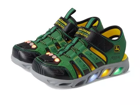 Сандалии SKECHERS KIDS Skechers x John Deere: Hypno-Splash 407070L, цвет Green/Black