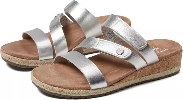 Сандалии SKECHERS Martha Stewart - Breezie Shiny Luster, серебряный