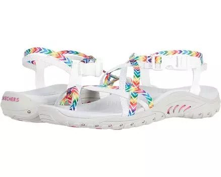 Сандалии SKECHERS Reggae - Bright Direction, белый мульти