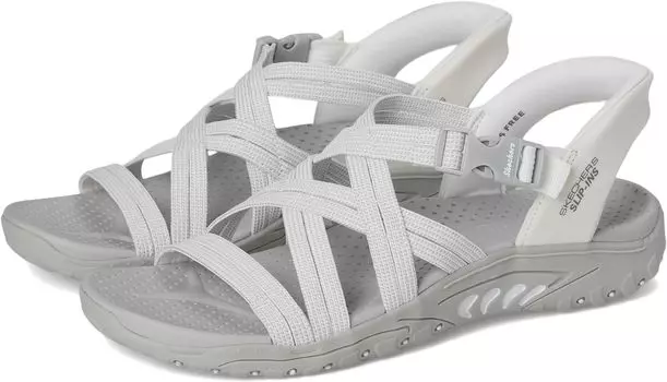 Сандалии SKECHERS Reggae - Morning Light, цвет White/Gray