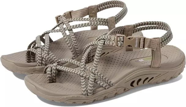 Сандалии SKECHERS Reggae - Perfect Duo, цвет Taupe/Olive