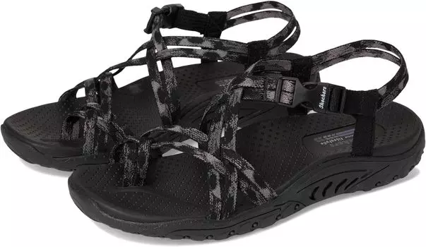 Сандалии SKECHERS Reggae - Positive Space, черный