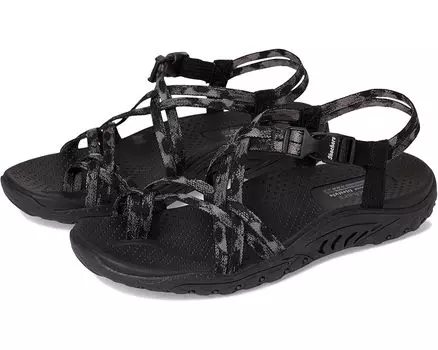 Сандалии SKECHERS Reggae - Positive Space, черный