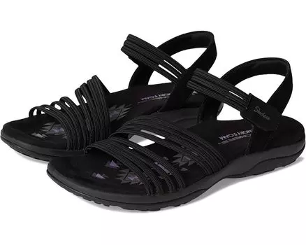 Сандалии SKECHERS Reggae Slim - Coffee Run, черный