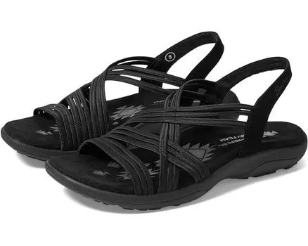 Сандалии SKECHERS Reggae Slim - Simply Stretch, черный