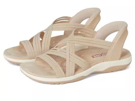 Сандалии SKECHERS Reggae Slim - Simply Stretchy Hands Free Slip-Ins, цвет Natural