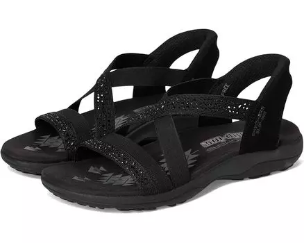 Сандалии SKECHERS Reggae Slim - Summer Sparkle, черный