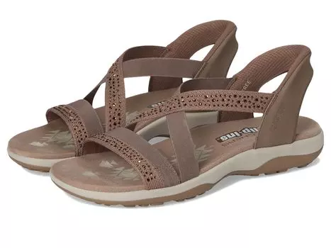 Сандалии SKECHERS Reggae Slim - Summer Sparkle, цвет Mocha