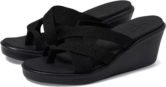 Сандалии SKECHERS Rumble On - Heat Maze, цвет Black/Black