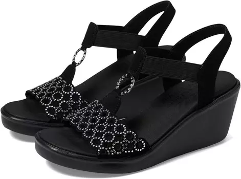 Сандалии SKECHERS Rumble On - Queen B2, цвет Black/Silver