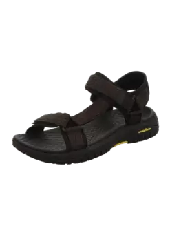 Сандалии Skechers Sandaletten Tiefenfubett Relaxed, коричневый