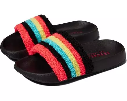 Сандалии Skechers Street - Sunny Slides 310992L, цвет Black/Multi
