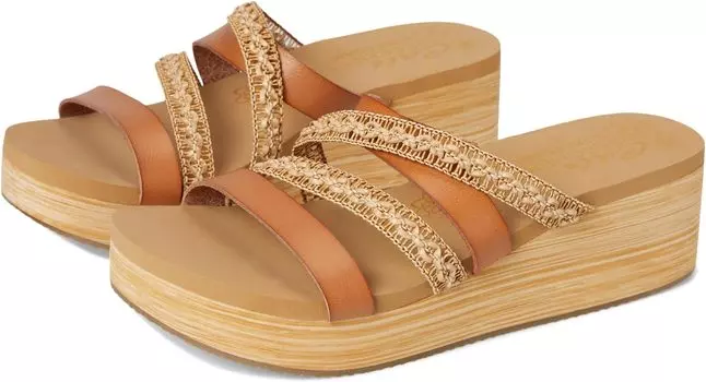 Сандалии SKECHERS Summers, желто-коричневый