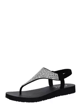Сандалии SKECHERS T-Bar Sandals, черный
