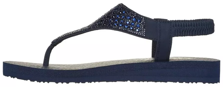Сандалии SKECHERS T-Bar Sandals, цвет Navy/Dark blue