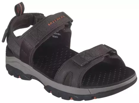 Сандалии Skechers "TRESMEN-RYER", летняя обувь, обувь на липучке, уличная сандалия, с застежками-липучками, коричневый