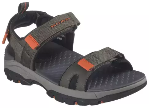 Сандалии Skechers "TRESMEN-RYER", летняя обувь, обувь на липучке, уличная сандалия, с застежками-липучками, зеленый