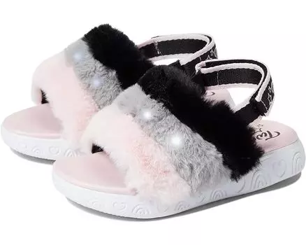 Сандалии Skechers Twinkle Toes - Rainbow Shines 314883L, цвет Black/White/Pink